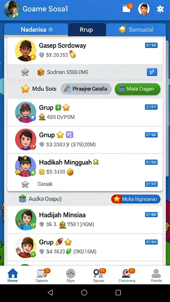 Tampilan utama aplikasi Download iosbet APK untuk Android yang intuitif dan efisien.