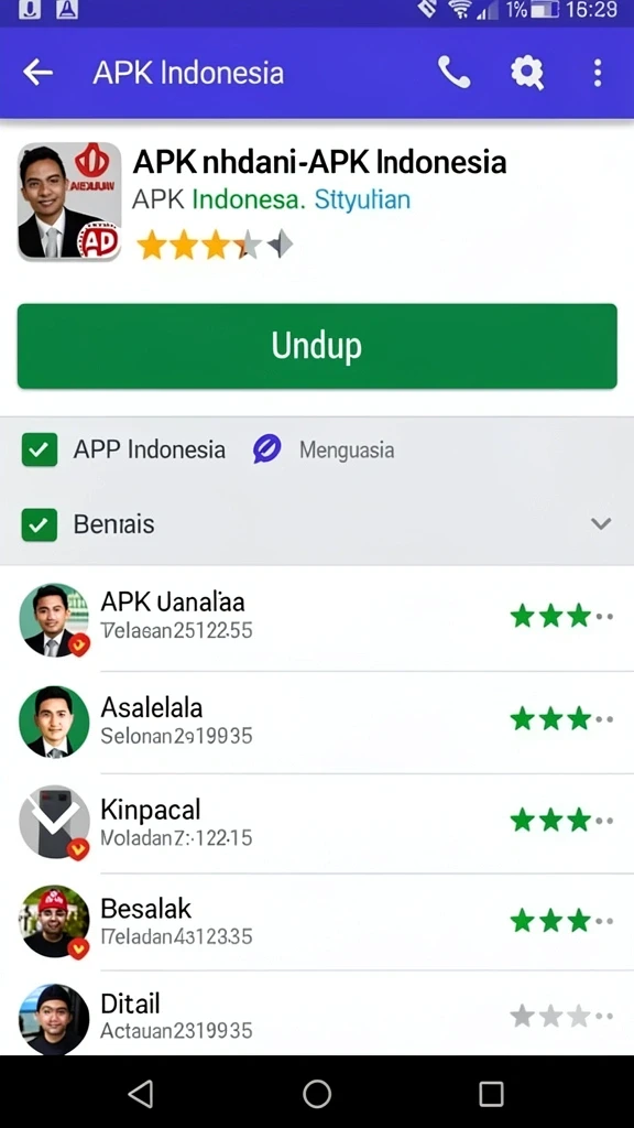 Tampilan utama aplikasi bank303 App APK Terbaru yang intuitif dan efisien.