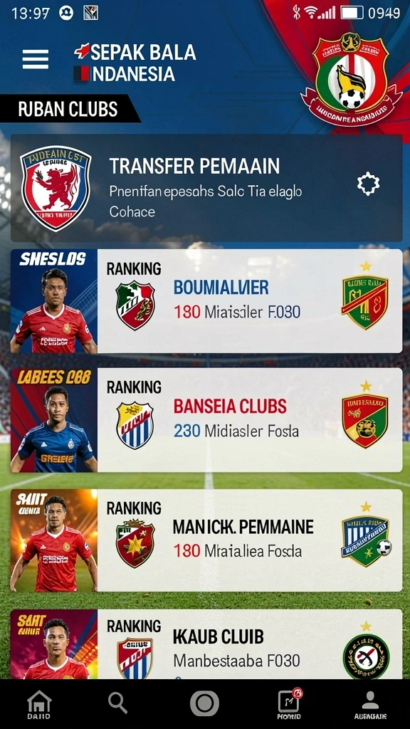 Tampilan utama aplikasi Review Aplikasi updates yang intuitif dan efisien.