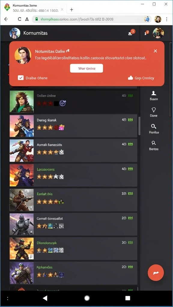 Tampilan utama aplikasi Review Aplikasi meraktoto yang intuitif dan efisien.